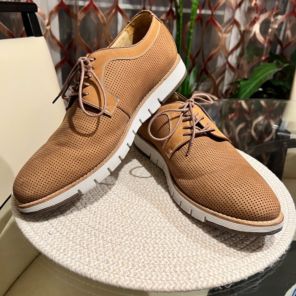 Upton Perfed Plain Toe Oxford Dress Shoe